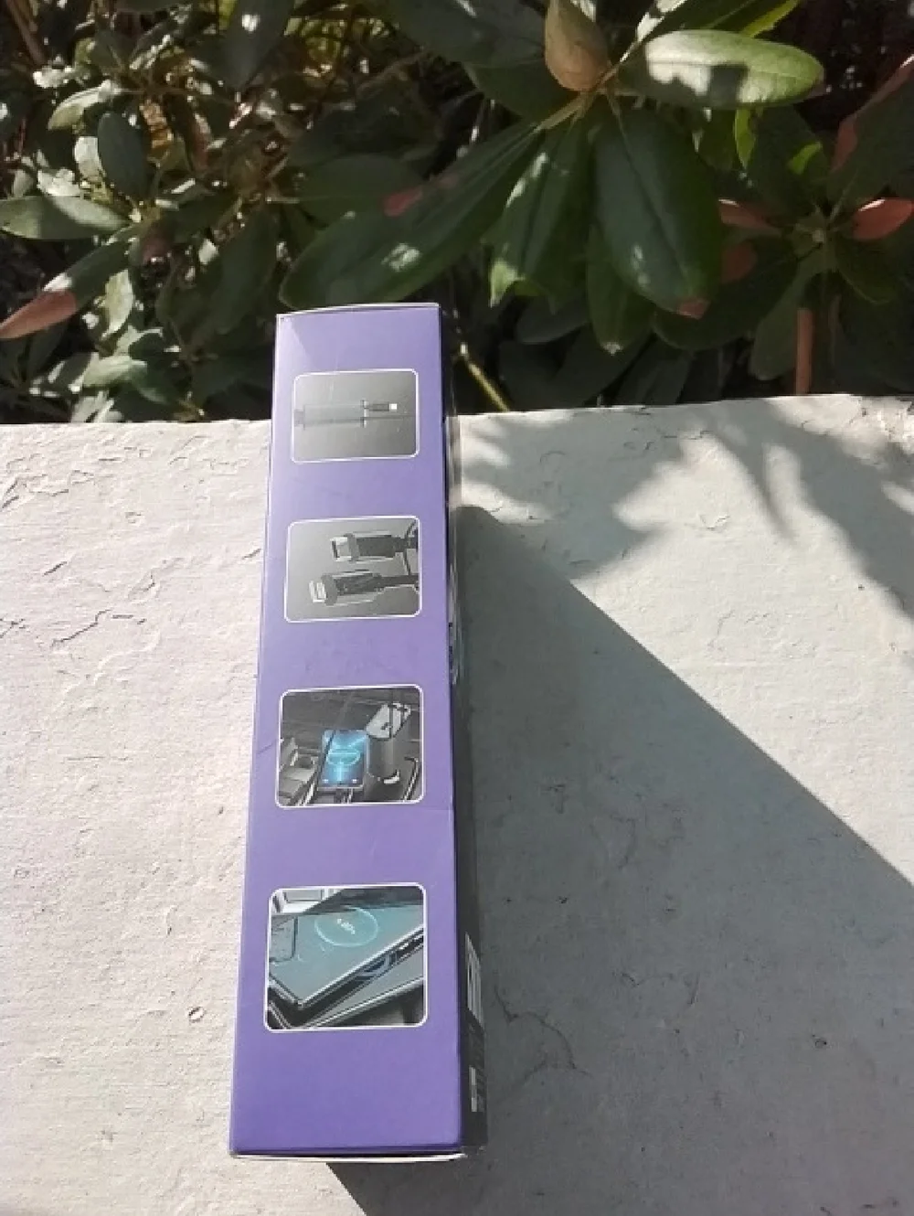 Hexibii NIB 4-in-1 Super Fast Car Charger - Purple Box